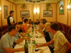 Workshop meal