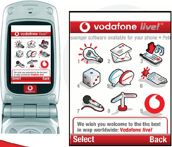 Vodafone live!