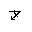 MEASURED ANGLE WITH OPEN ARM ENDING IN ARROW POINTING DOWN AND TO THE LEFT