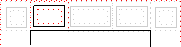 the top left box with margin, border, and padding, nested in
the page's top margin next to the top left corner box