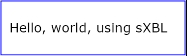 The result is as if the 'g' element simply contained the
    text directly.