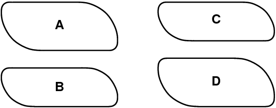 [image: rectangle with two tiny rounded corners and two
       very large ones, on opposite corners]