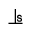 PERPENDICULAR WITH S