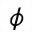 MATHEMATICAL SANS-SERIF BOLD ITALIC PHI SYMBOL